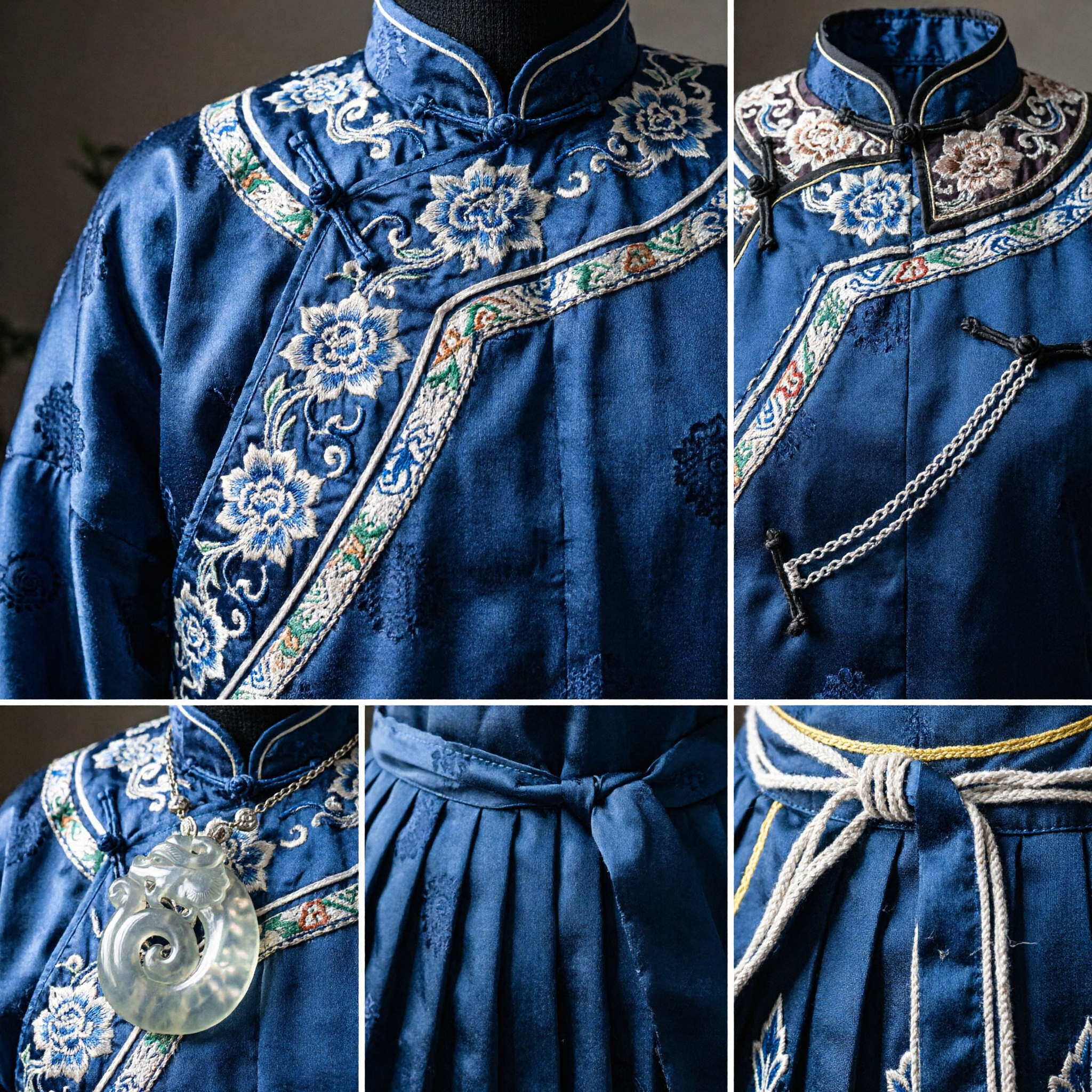 Exquisite Traditional Chinese Silver Hairpin with Jade Pendant Ancient Hanfu Hair Accessory for Women