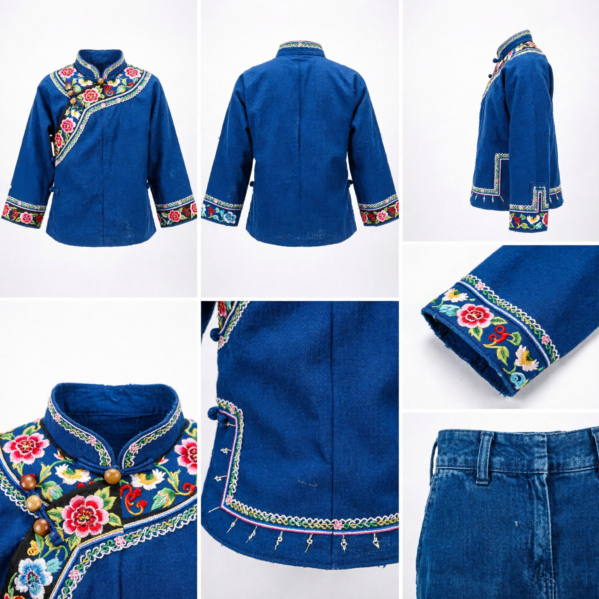 Traditional Chinese Embroidered Silk Drawstring Pouch Small Jewelry Bag Gift Sachet Lucky Fortune Bag for Women