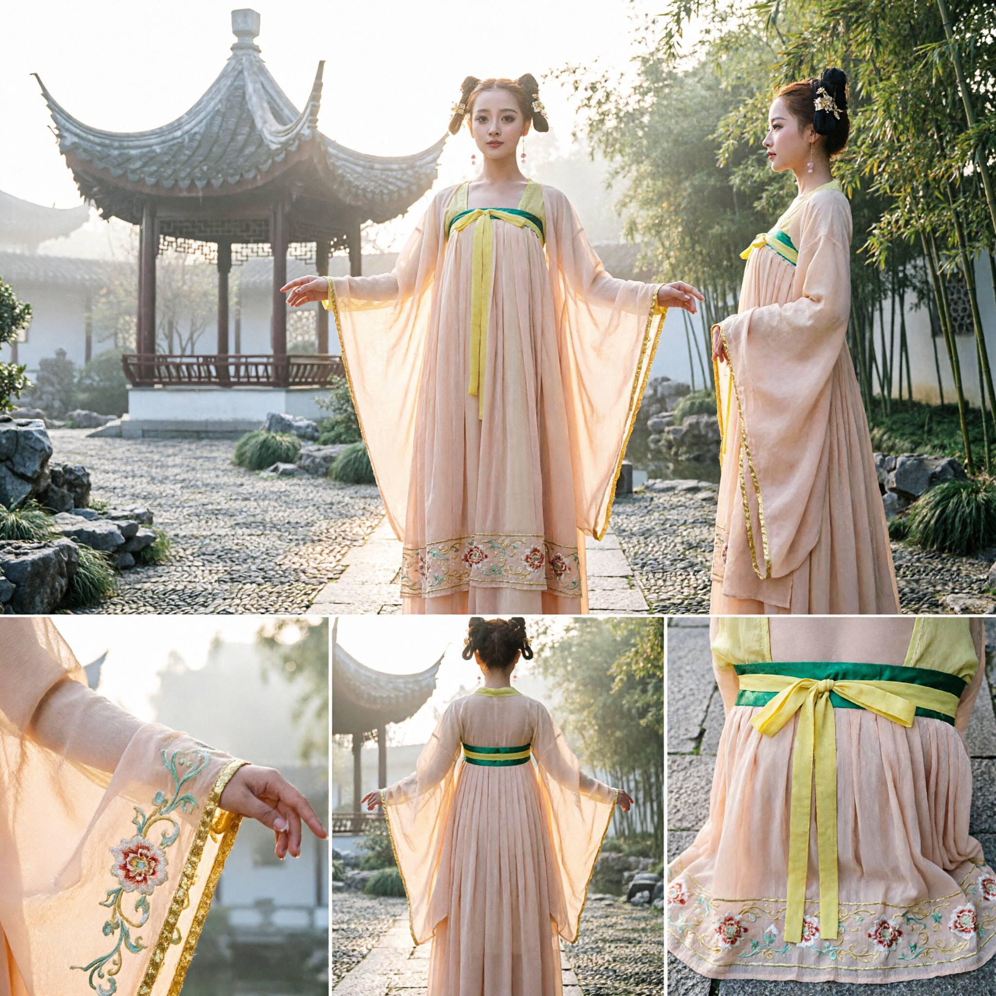 Elegant Ancient Chinese Hanfu Costume Traditional Palace Lady Dress for Women Stage Performance Cosplay