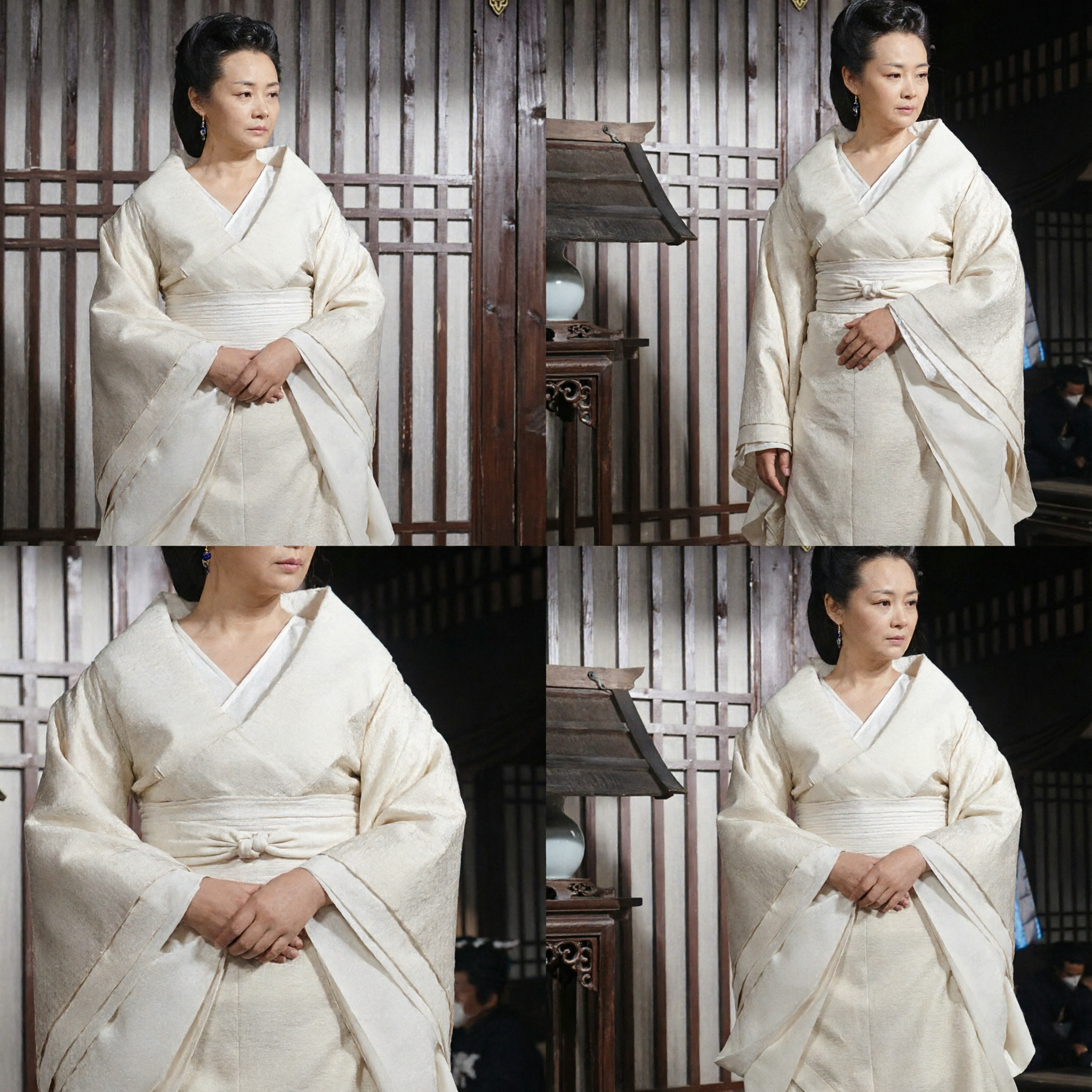 Ancient Chinese White Hanfu Women's Traditional Historical Costume for Period Drama Cosplay