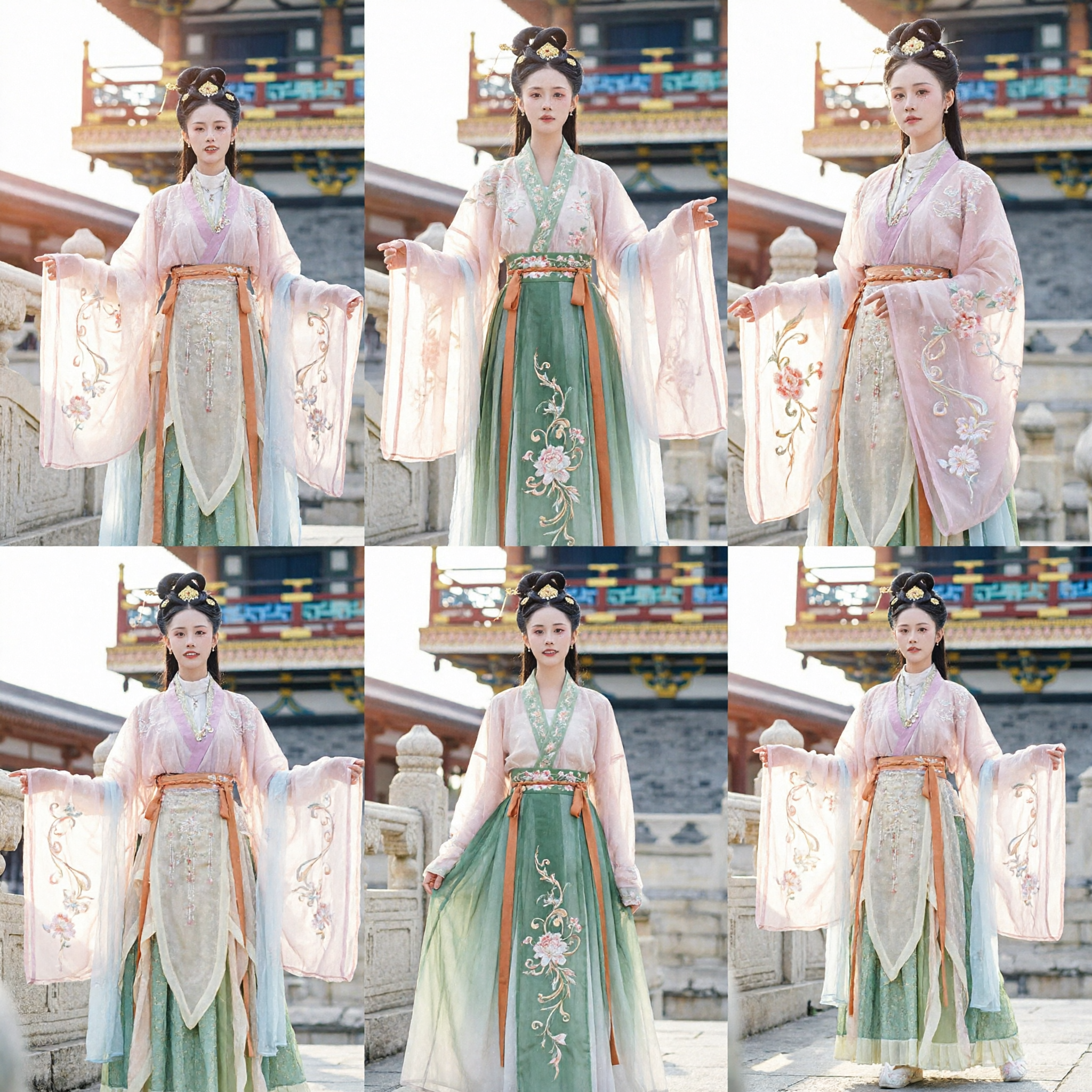 Traditional Chinese Hanfu Dress Tang Dynasty Princess Costume Ancient Fairy Clothing for Women