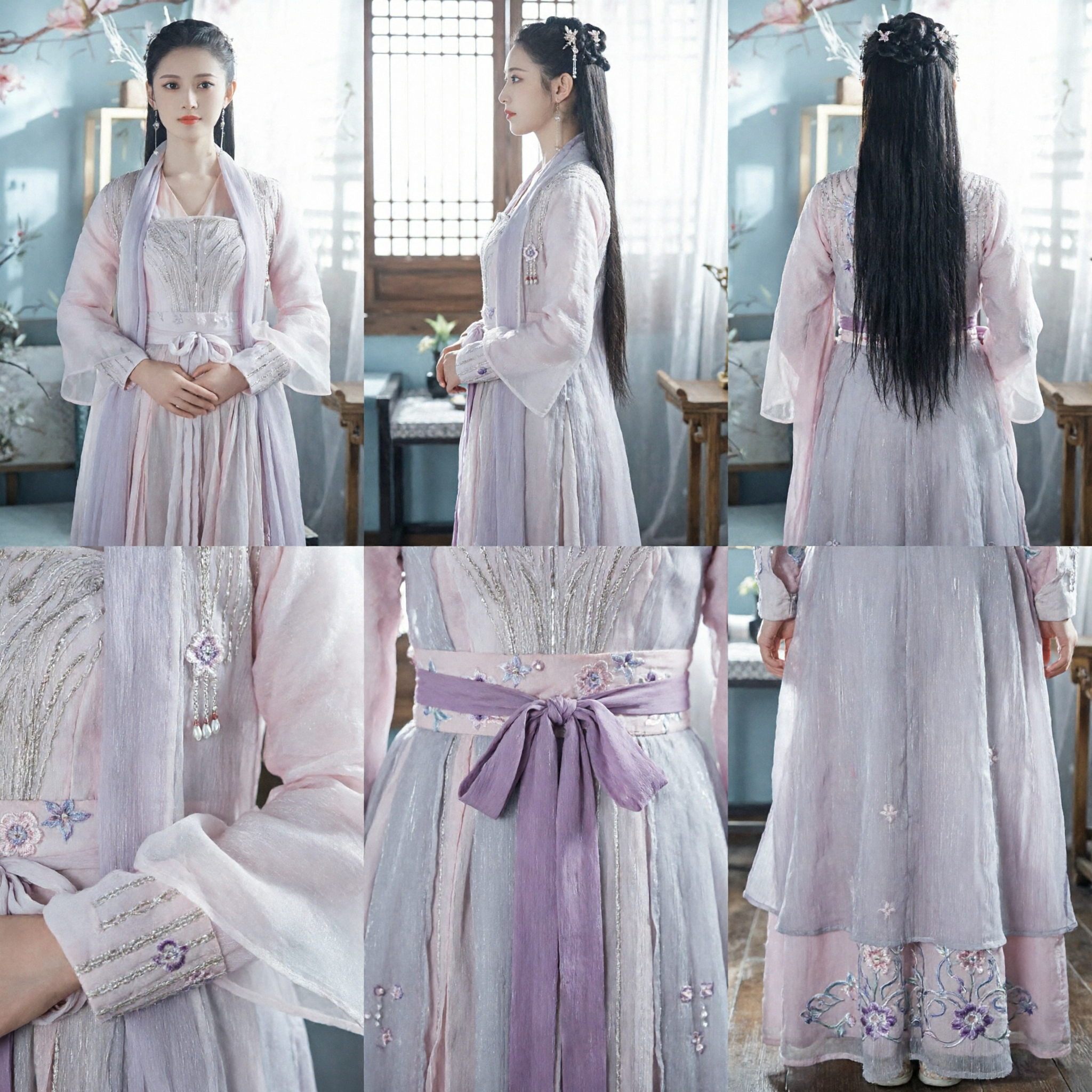 Traditional Chinese Hanfu Costume Ancient Fairy Dress Elegant Xianxia Princess Outfit for Women Cosplay