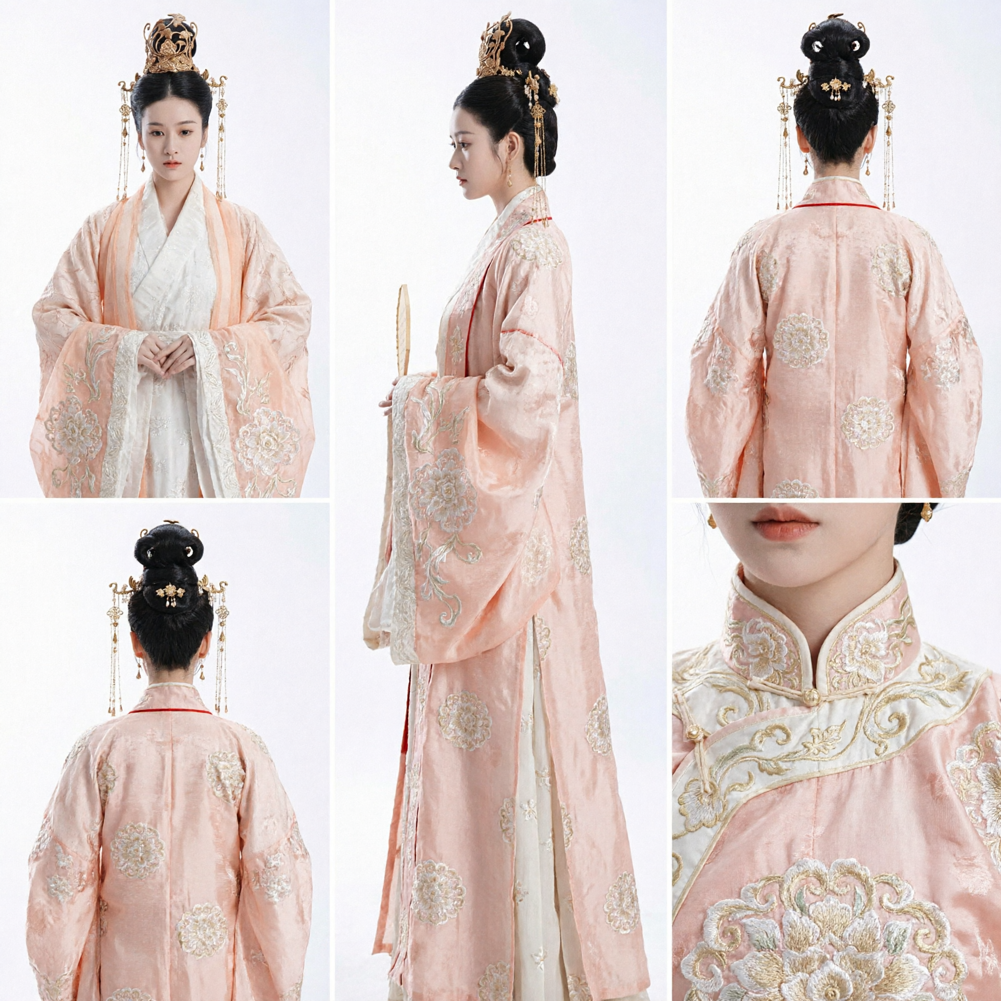 Elegant Ancient Chinese Princess Hanfu Costume Complete Set Traditional Nobility Dress for Women Historical Cosplay