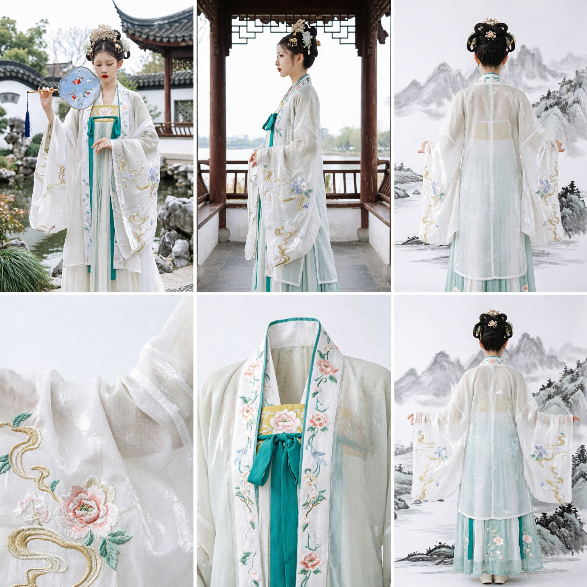 Elegant Traditional Chinese Hanfu Costume for Women Embroidered Ancient Fairy Dress for Photography and Cosplay